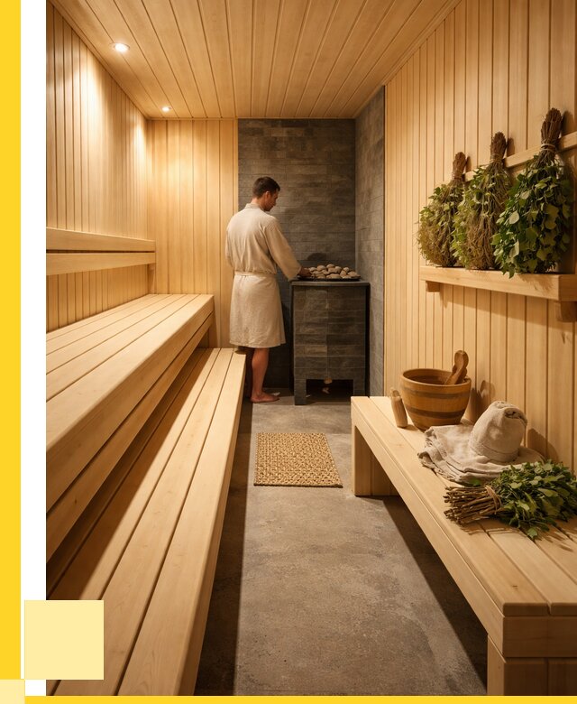 Отделка парной под ключ в Хабаровске от 360080 р. | ЭриданХбр