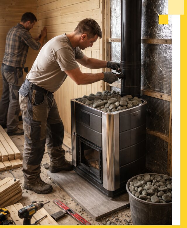 Проектирование и строительство парилок для бани в Хабаровске под ключ