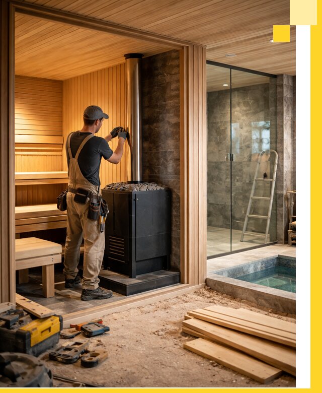 Полное строительство банных комплексов под ключ в Хабаровске