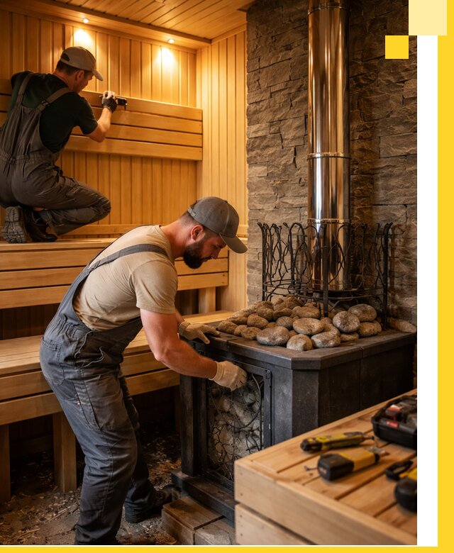 Комплексный дизайн бань, саун и зон отдыха в Хабаровске