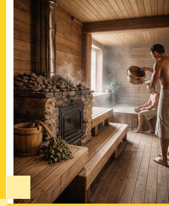 Интерьеры бань и обшивка изнутри в Хабаровске от 87448 р. | ЭриданХбр