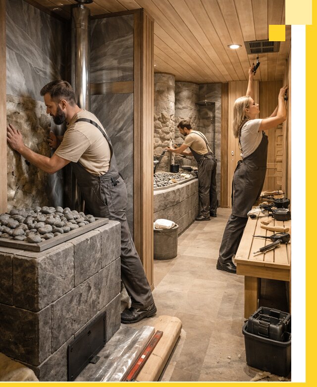 Строительство бань и SPA процедур в Хабаровске под ключ и отделкой