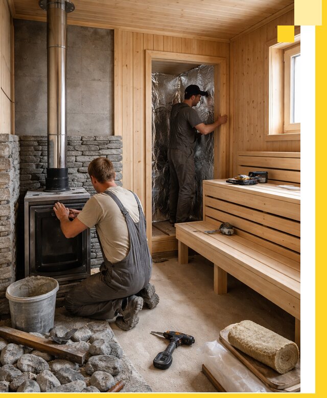 Строительство и изготовление бань под ключ в Хабаровске