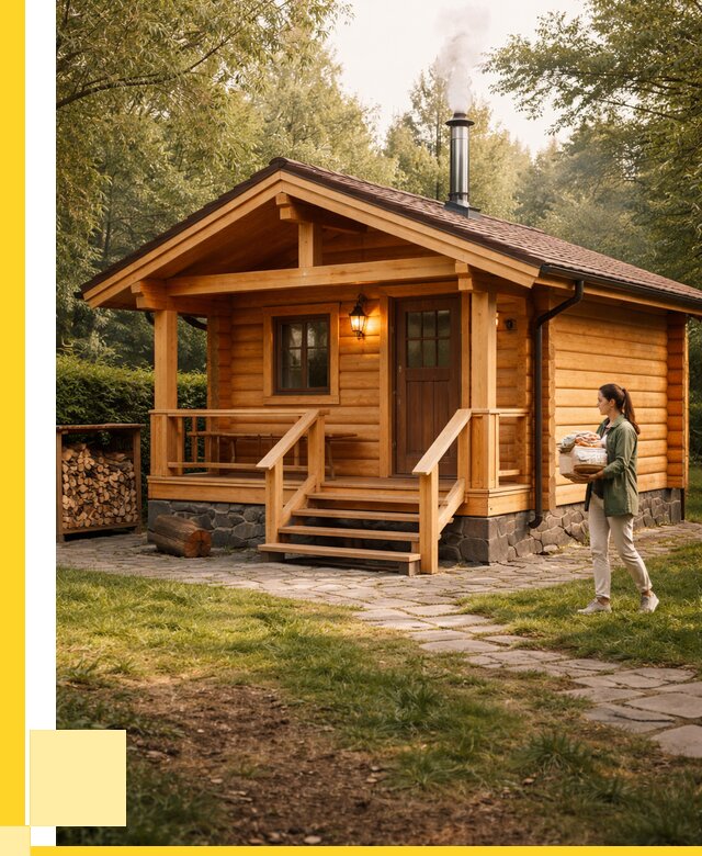 Купить баню под ключ в Хабаровске от 668720 р. | ЭриданХбр