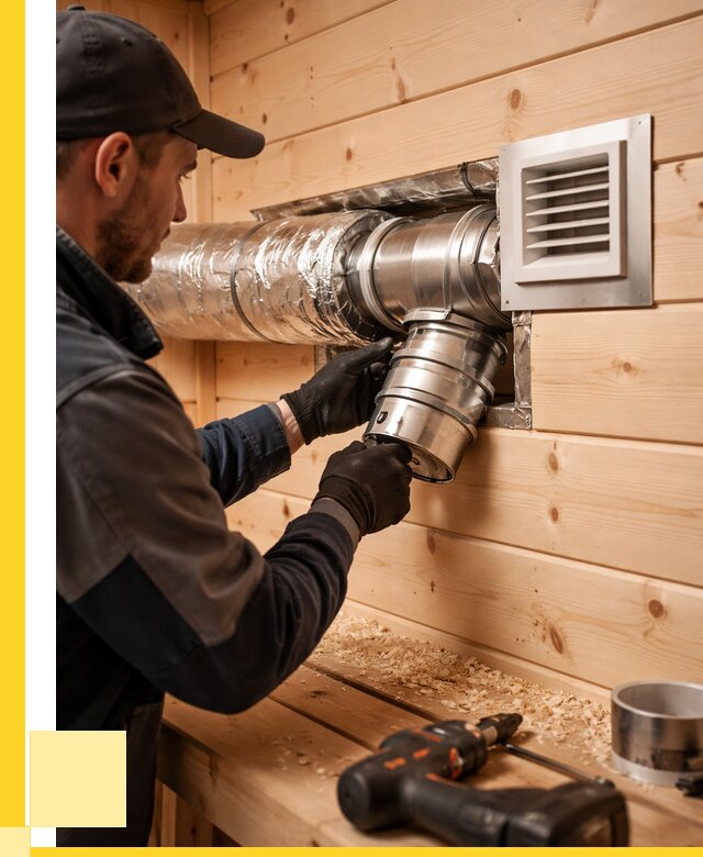 Монтаж вентиляции бани в Хабаровске от 12346 р. | ЭриданХбр