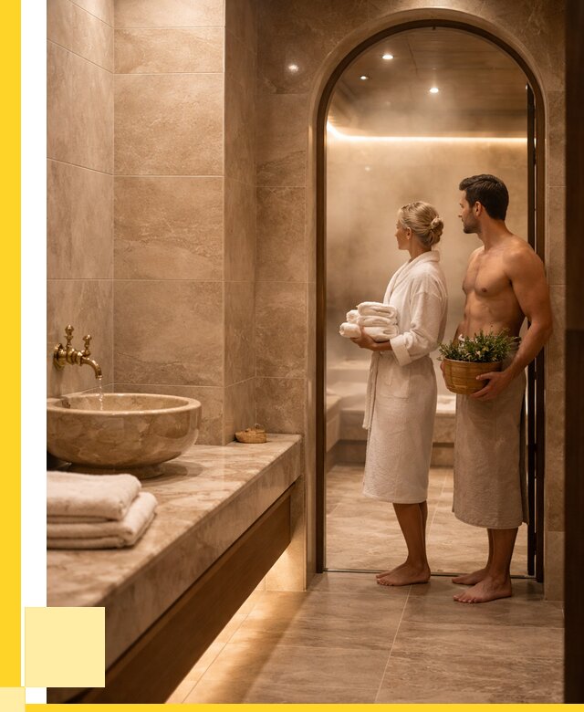 Проект и монтаж сауны и хамама в Хабаровске от 360080 р., ЭриданХбр