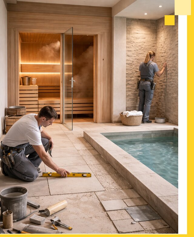 Комплексный дизайн и отделка интерьеров SPA под ключ в Хабаровске